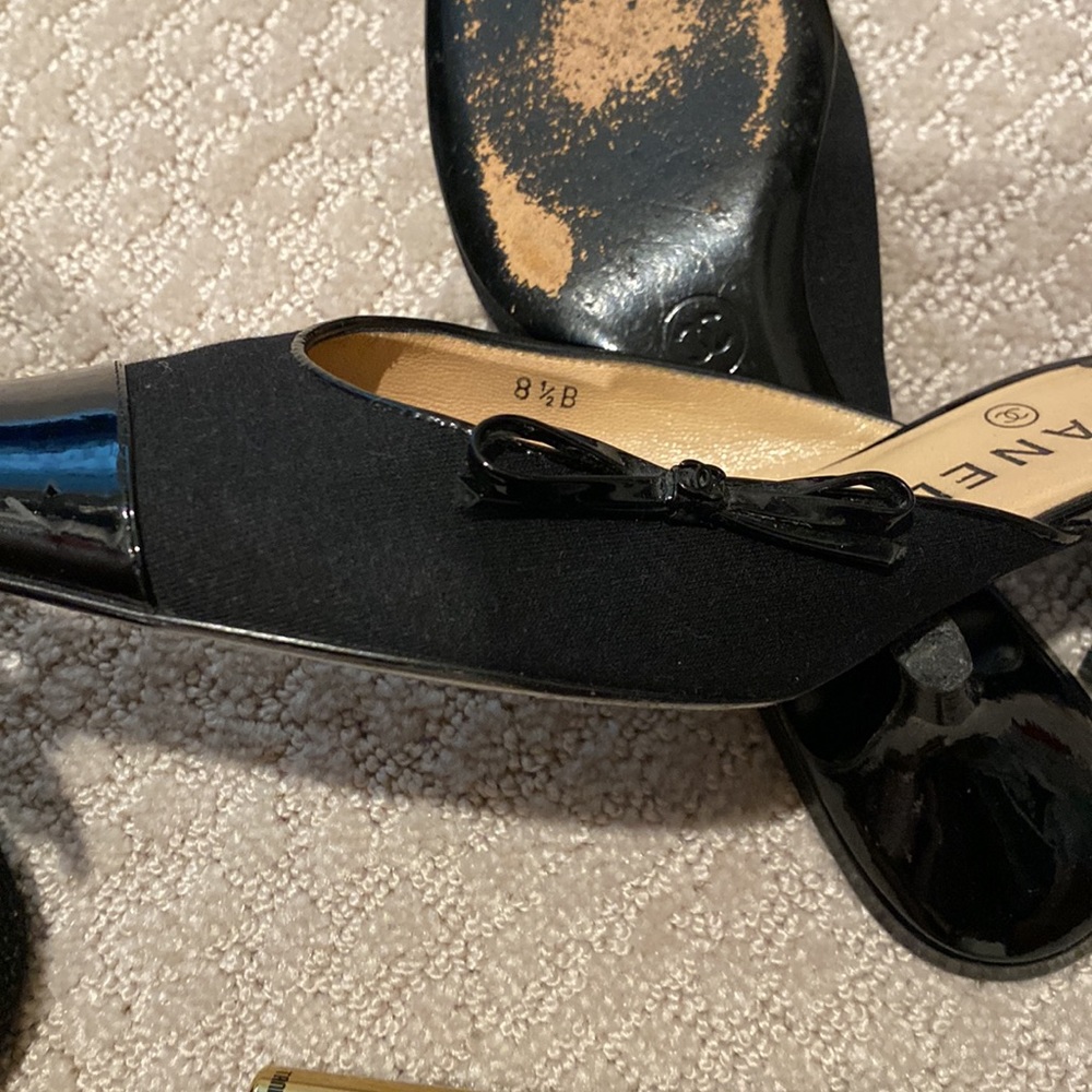 Authentic Chanel Kitten Heel mules - Picture 5 of 8